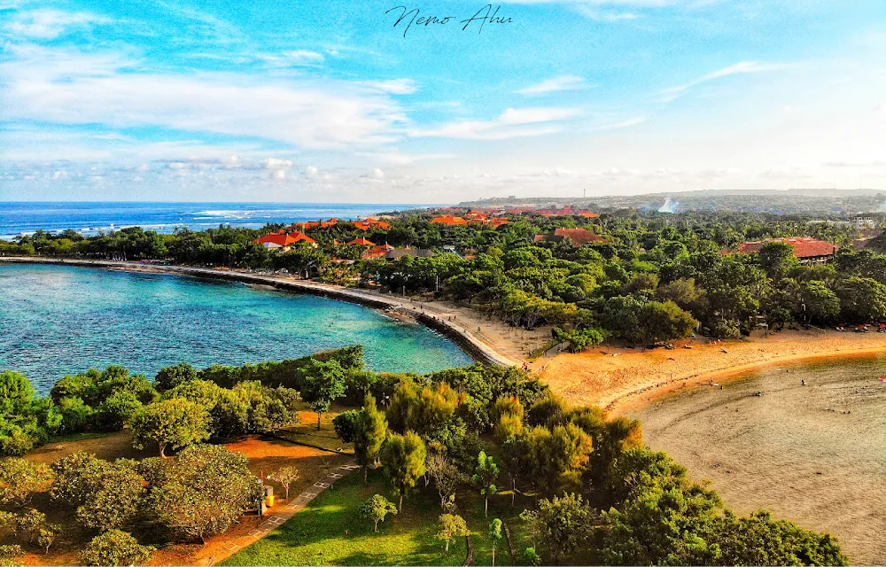 the beauty of Nusa Dua Beach